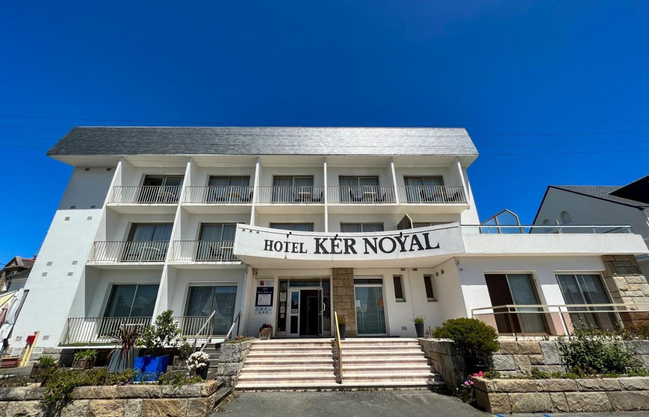 Hôtel Ker-Noyal Quiberon Plage Extérieur photo