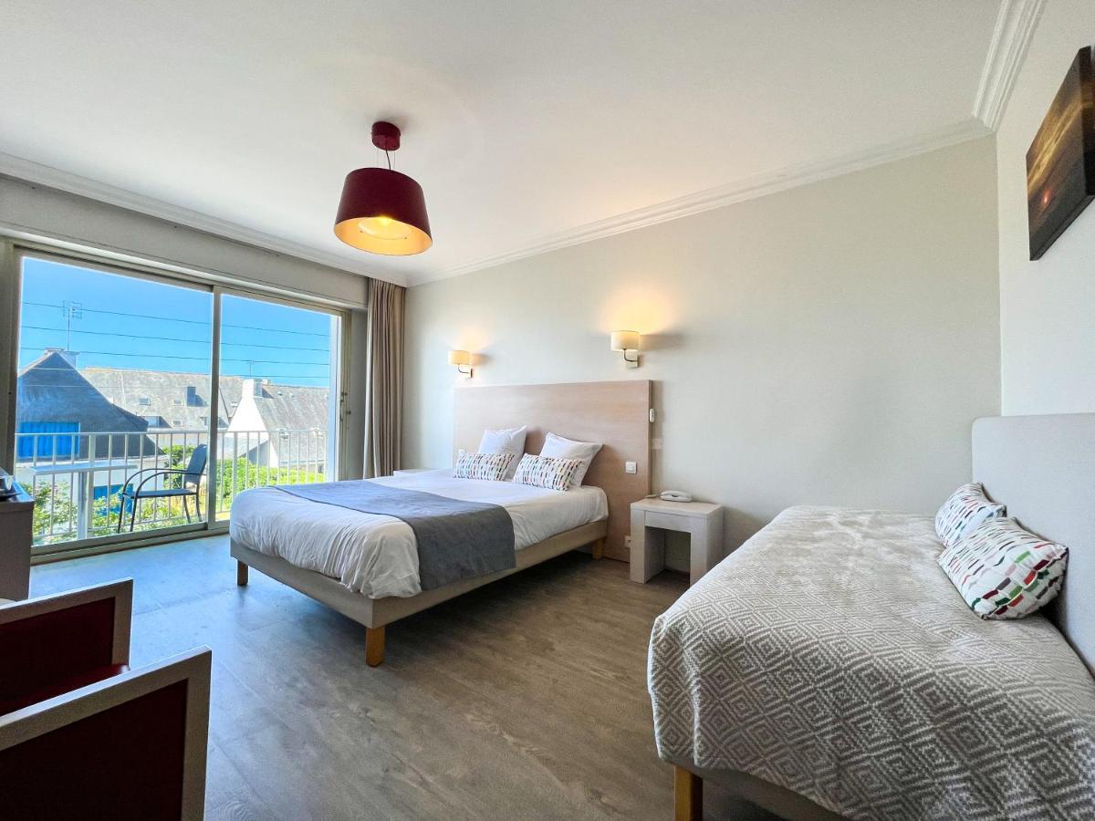 Hôtel Ker-Noyal Quiberon Plage Extérieur photo