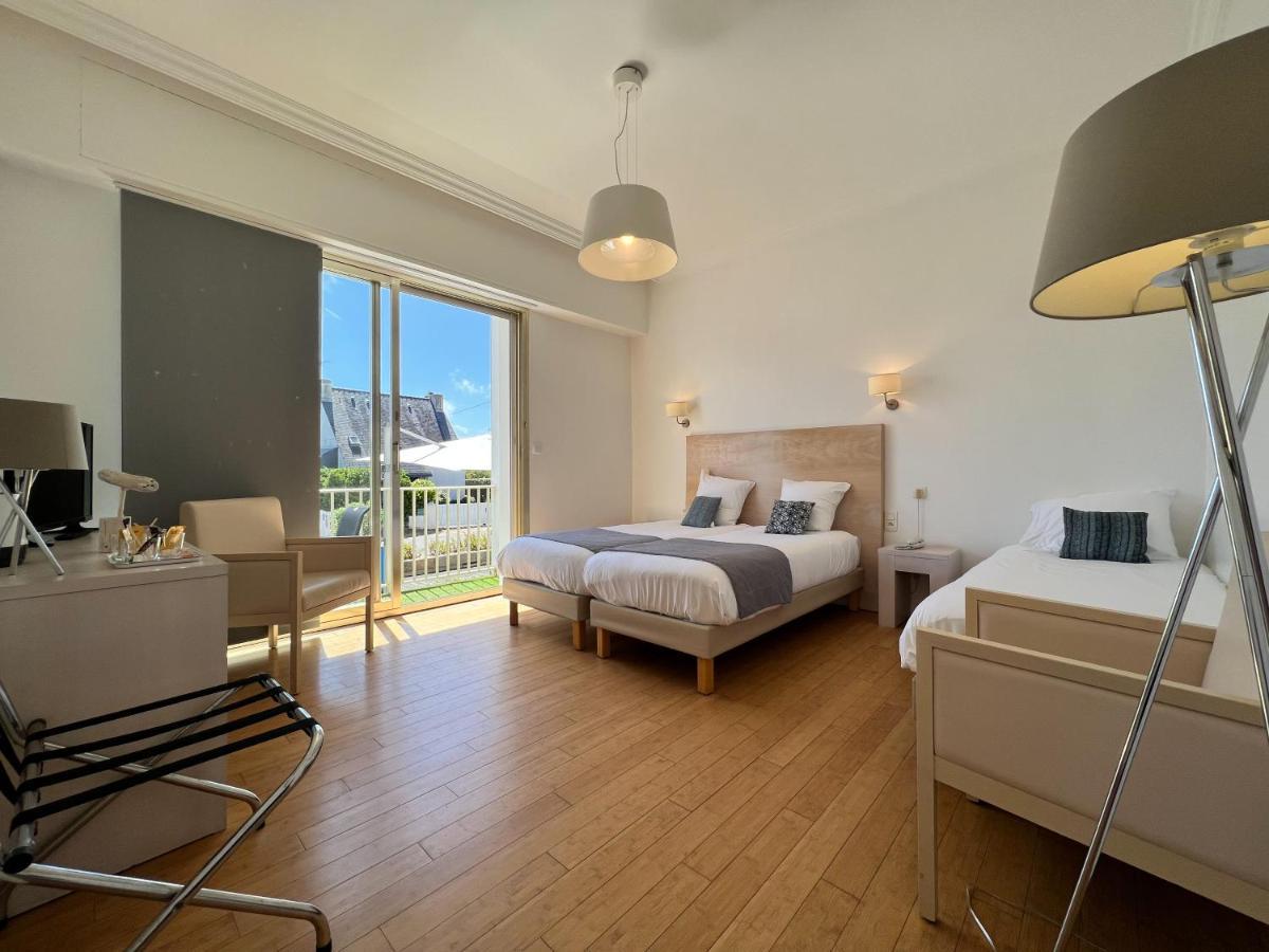 Hôtel Ker-Noyal Quiberon Plage Extérieur photo