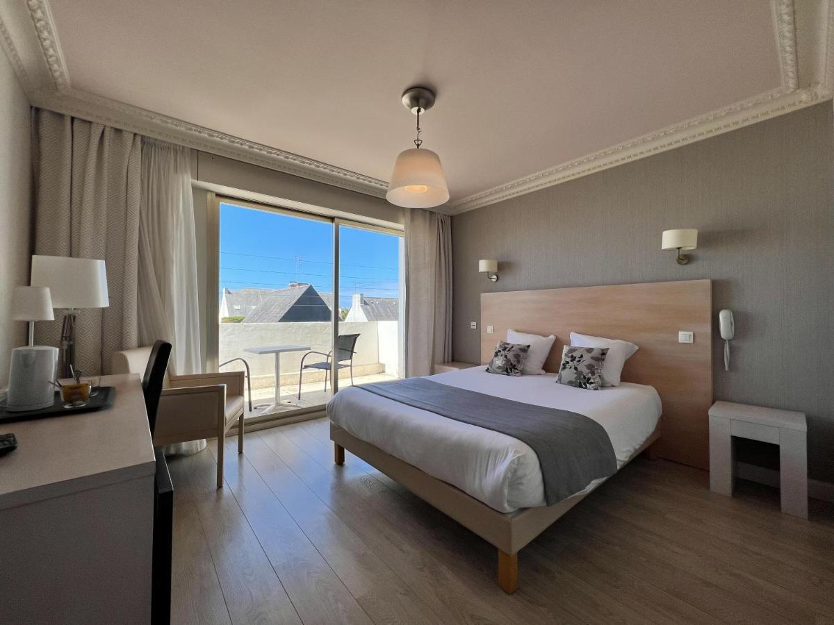 Hôtel Ker-Noyal Quiberon Plage Extérieur photo