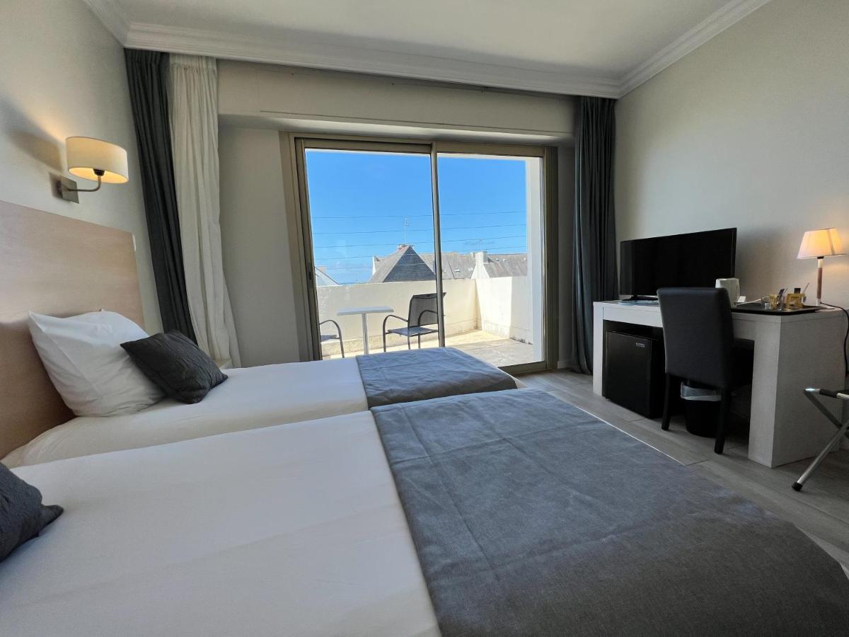 Hôtel Ker-Noyal Quiberon Plage Extérieur photo